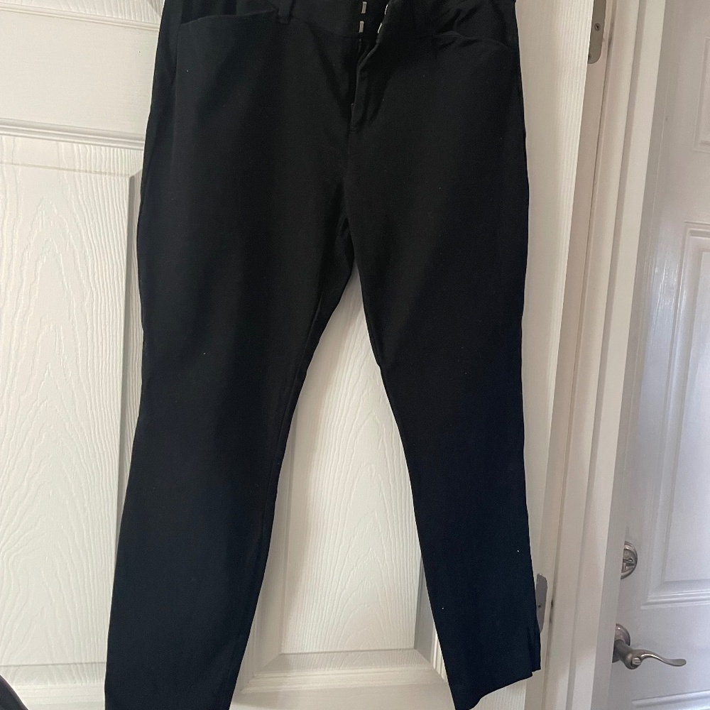 Gap stretch black pants